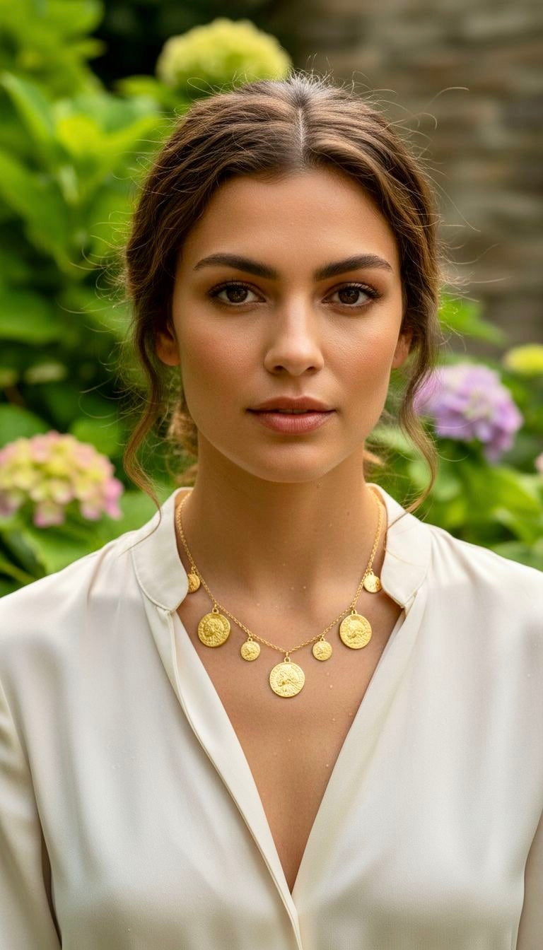 Collier pièce YRA
