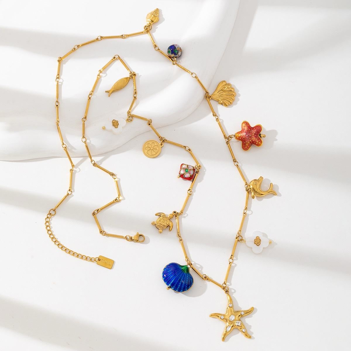 Collier breloque SAUTOIR ISANE