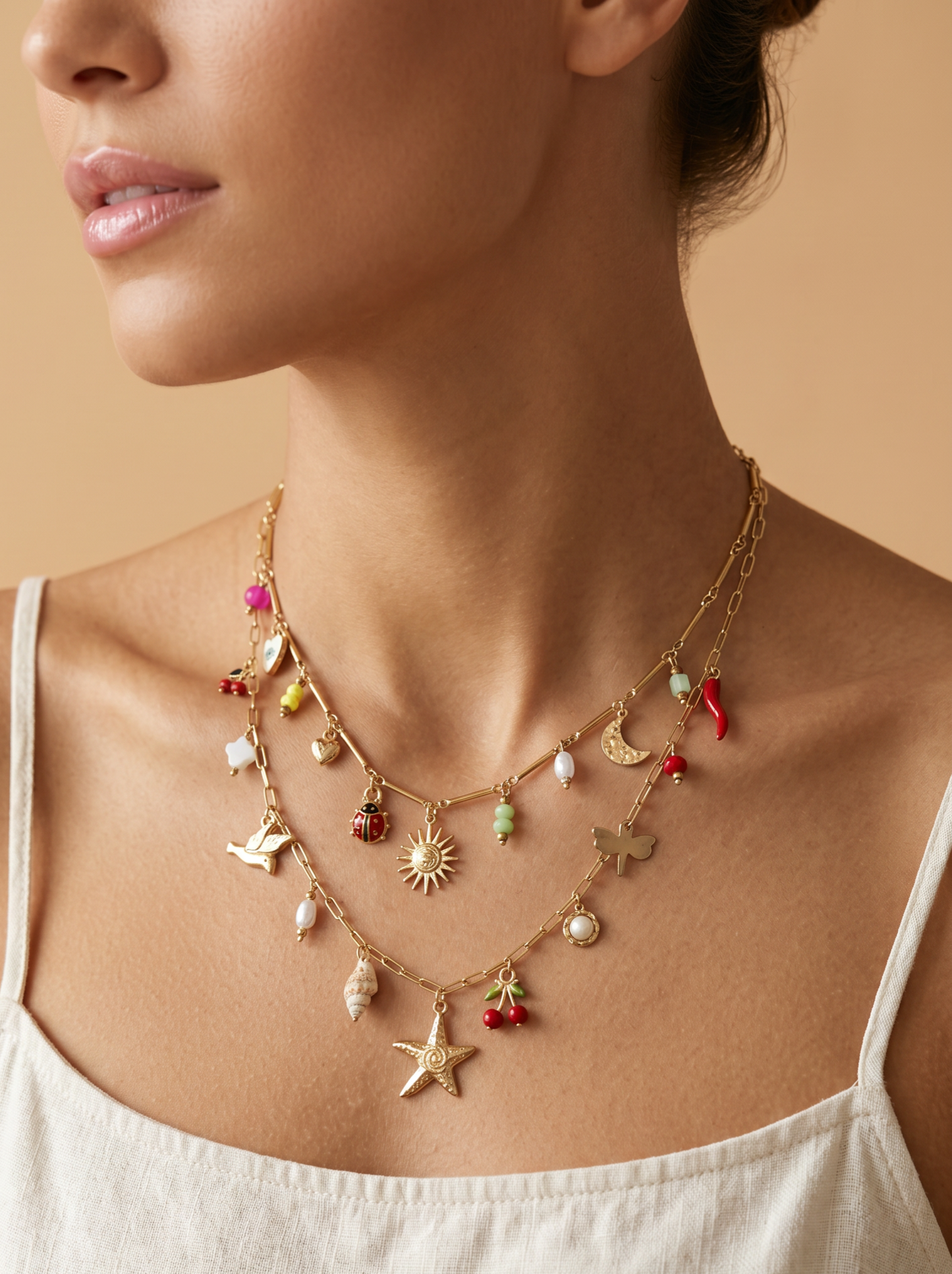 Collier double YNA