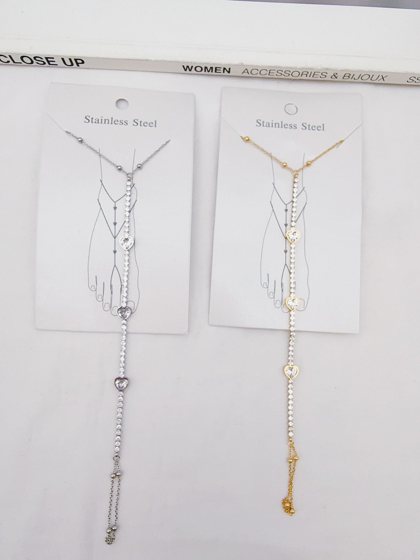 Chaîne de cheville COEUR