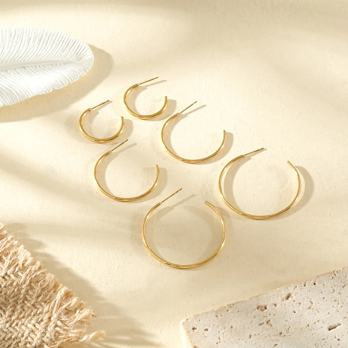 Ensemble Boucle D’OREILLE CRÉOLE