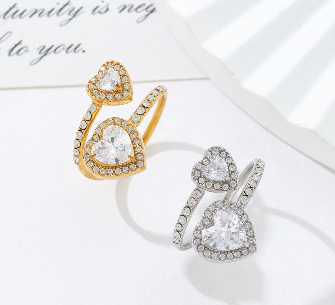 Bague CŒUR OLINE