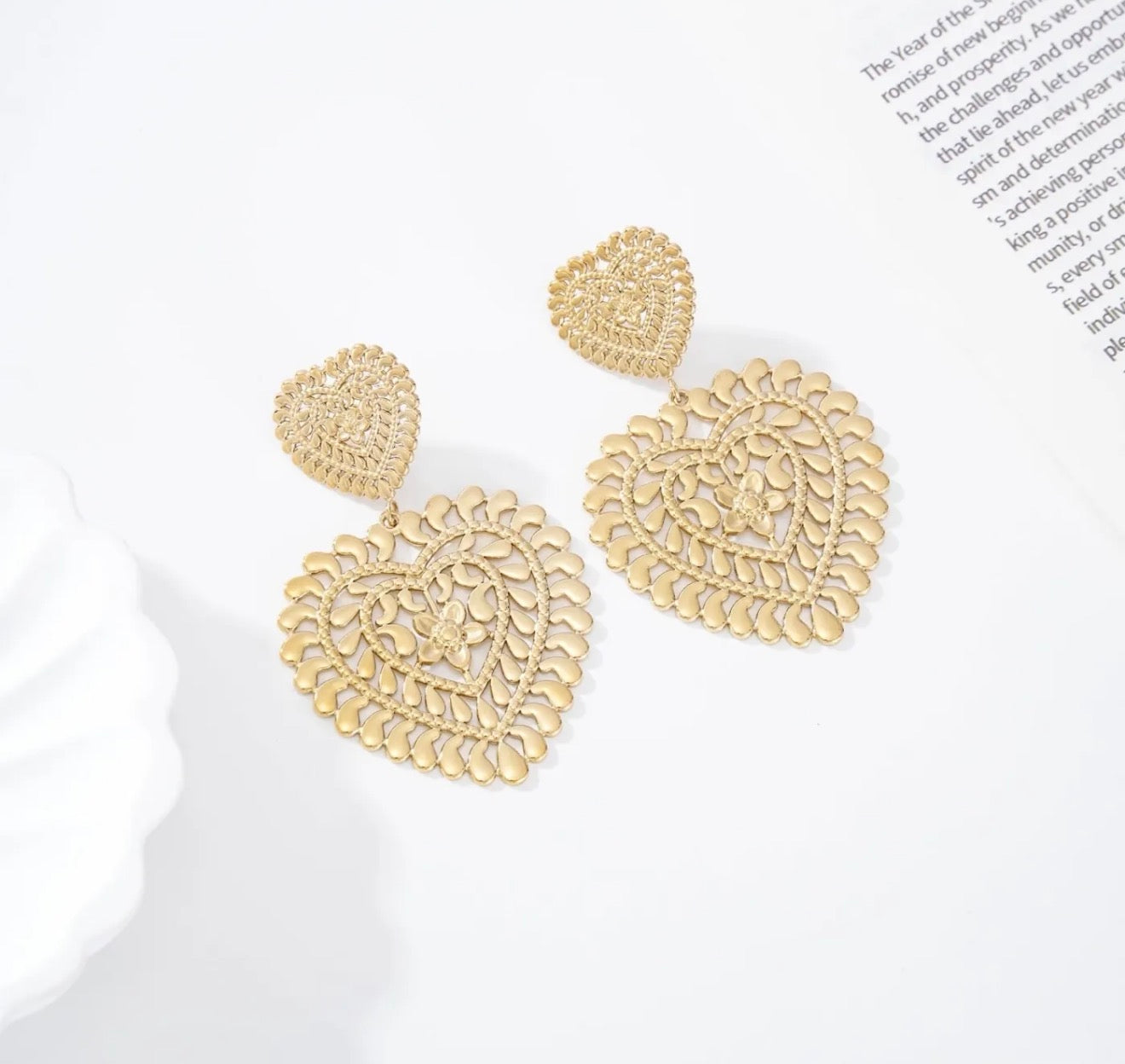 Boucle cœur Elise
