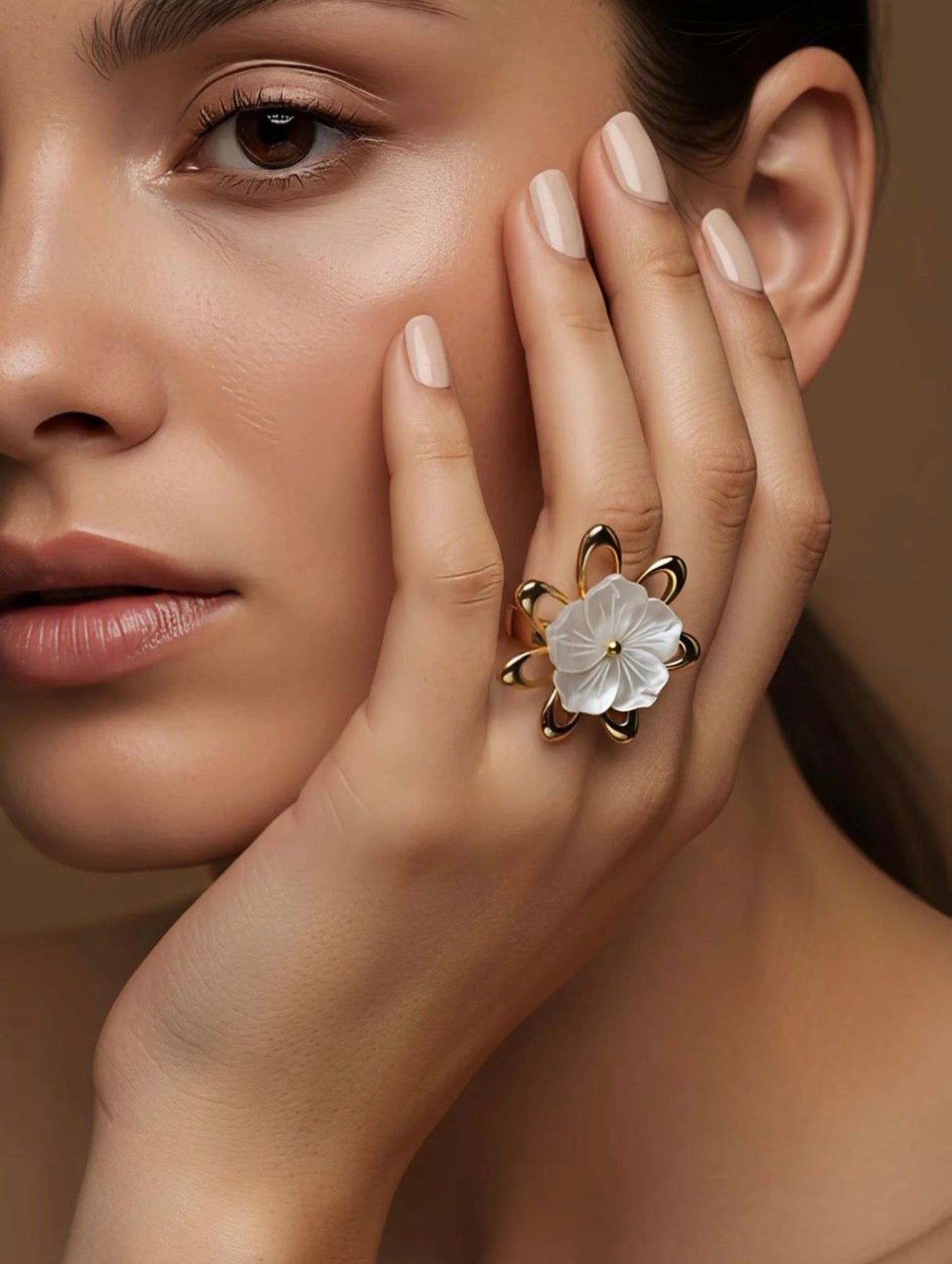 Bague FLEUR BLANCHE