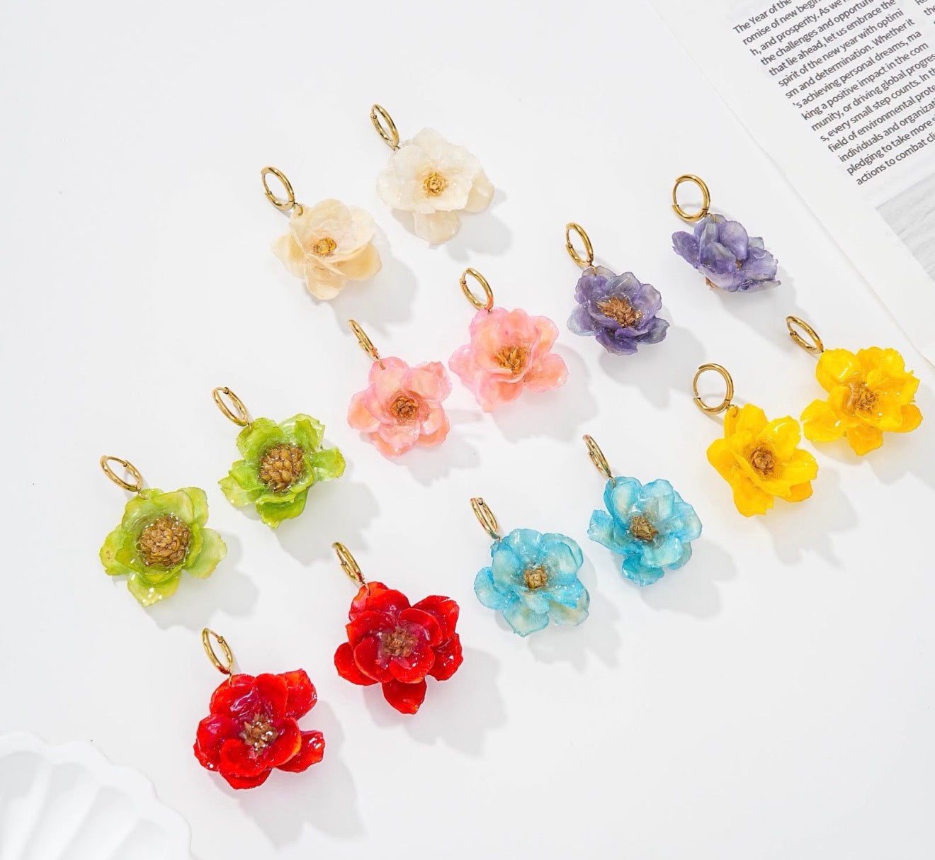 Boucle d’oreille FLONA