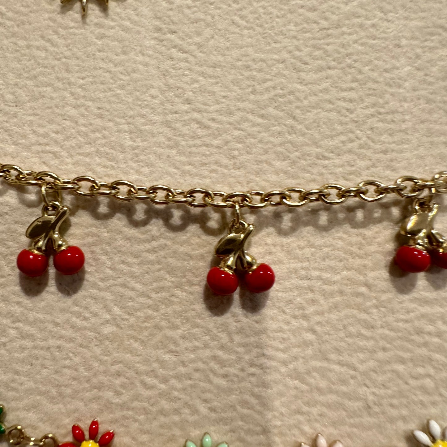 Bracelet de cheville CERISE