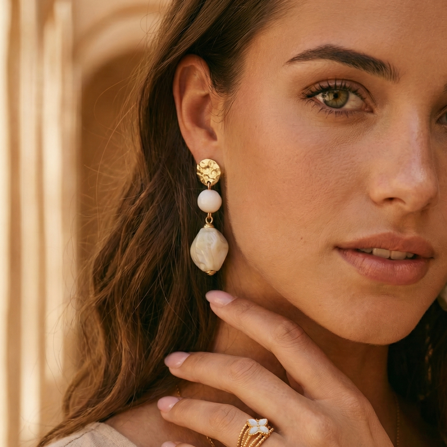 Boucle d’oreille LIRA