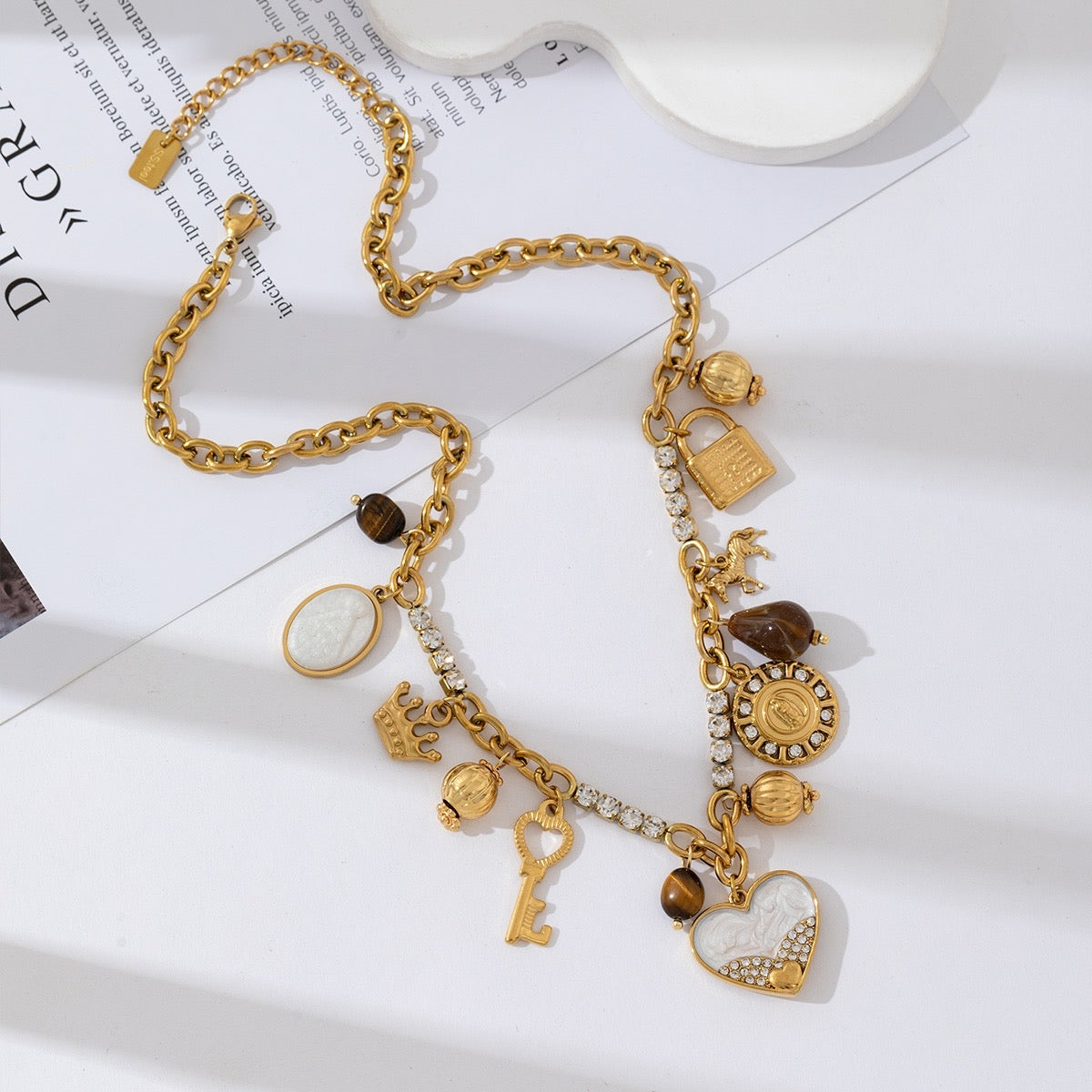 Collier breloque MINAYA