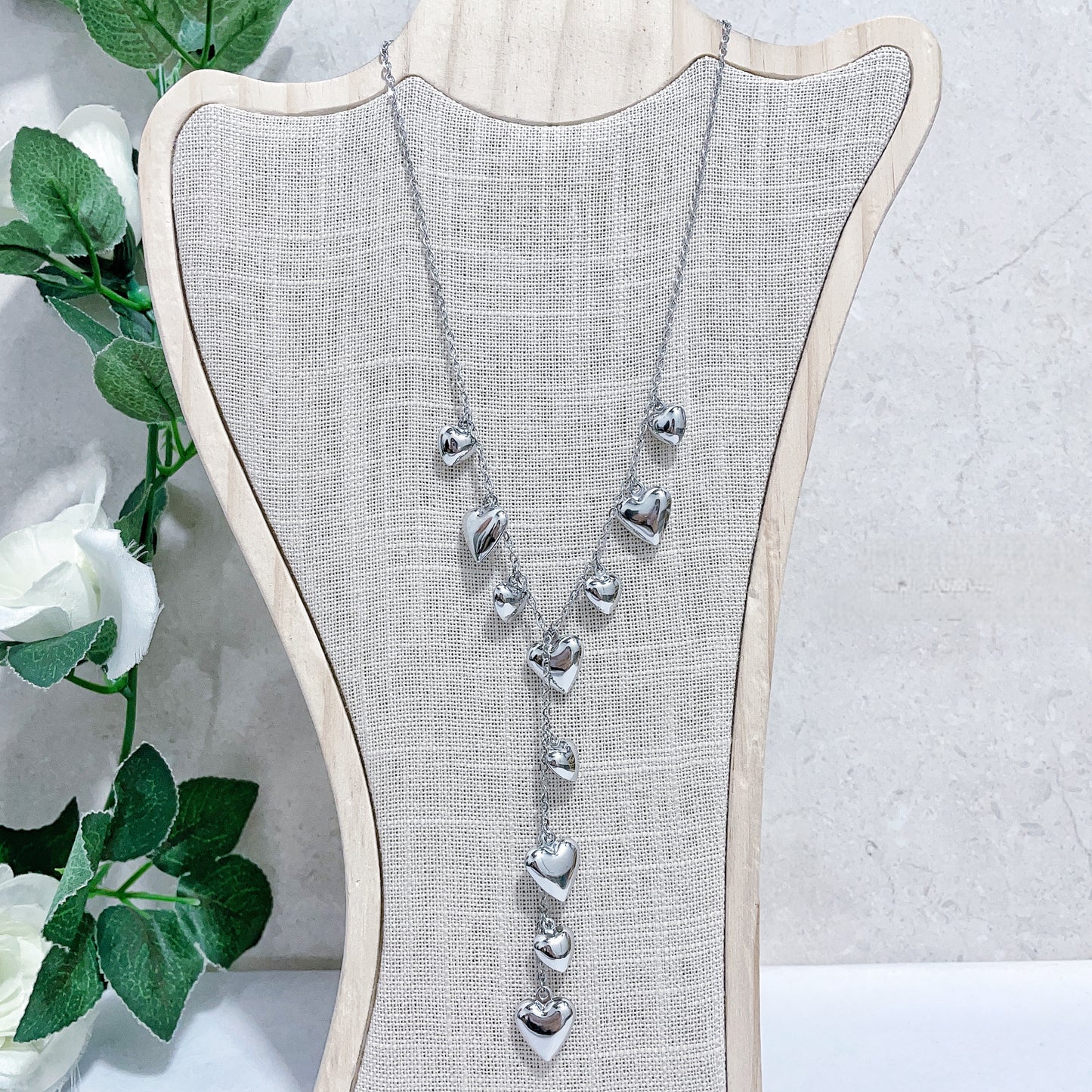 Collier Y cœur SONIA