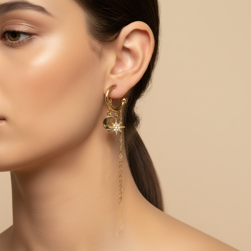 Boucle d’oreille LINA