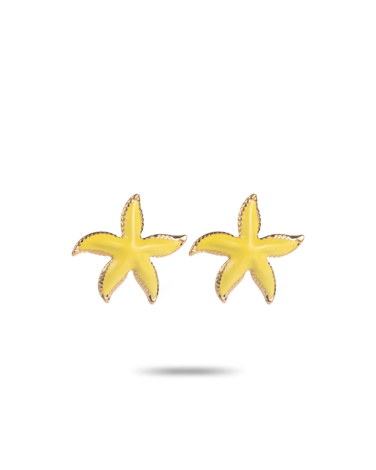 Boucle d’oreille ÉTOILE JAUNE