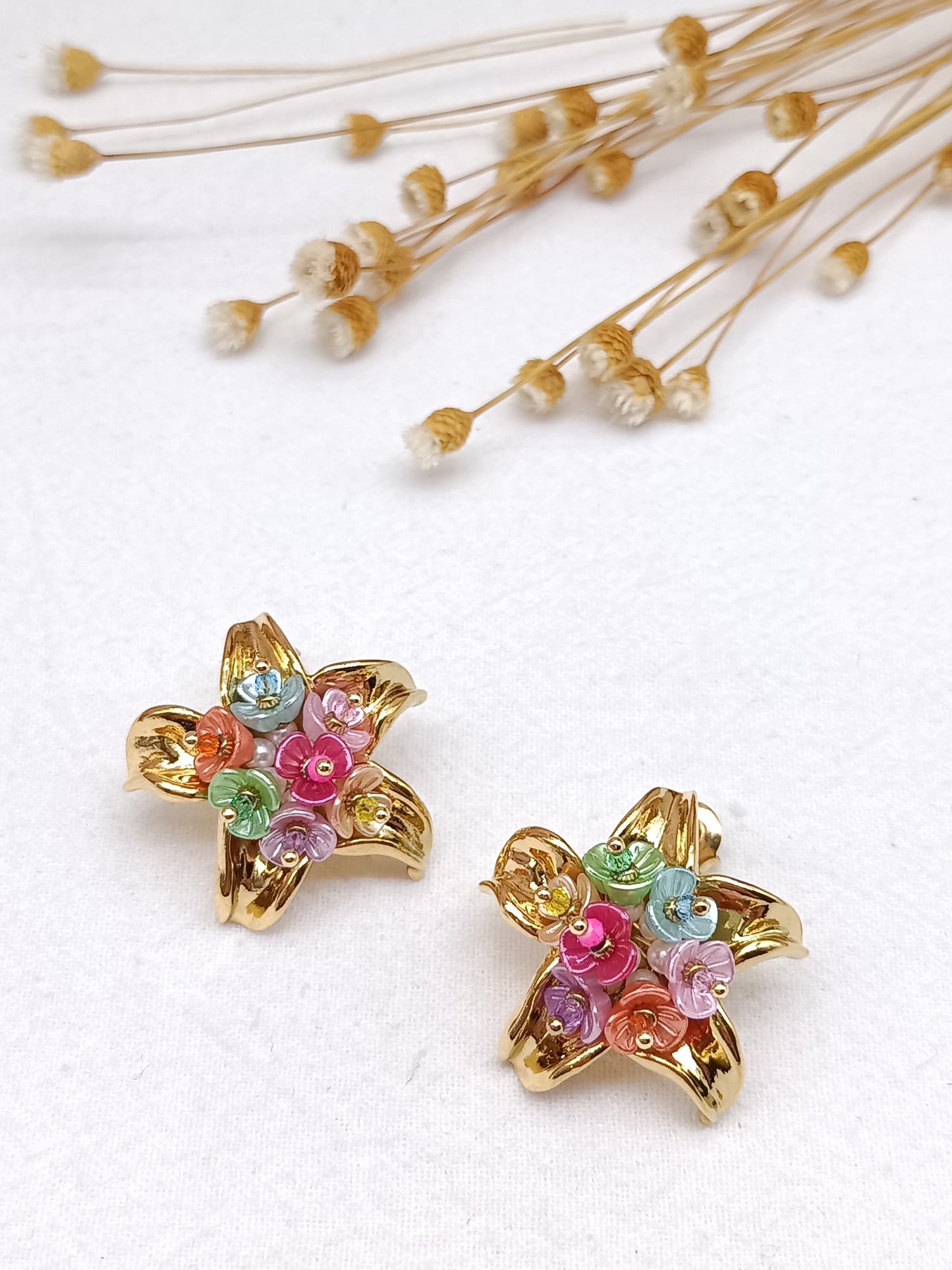 Boucle d’oreille BOUQUET