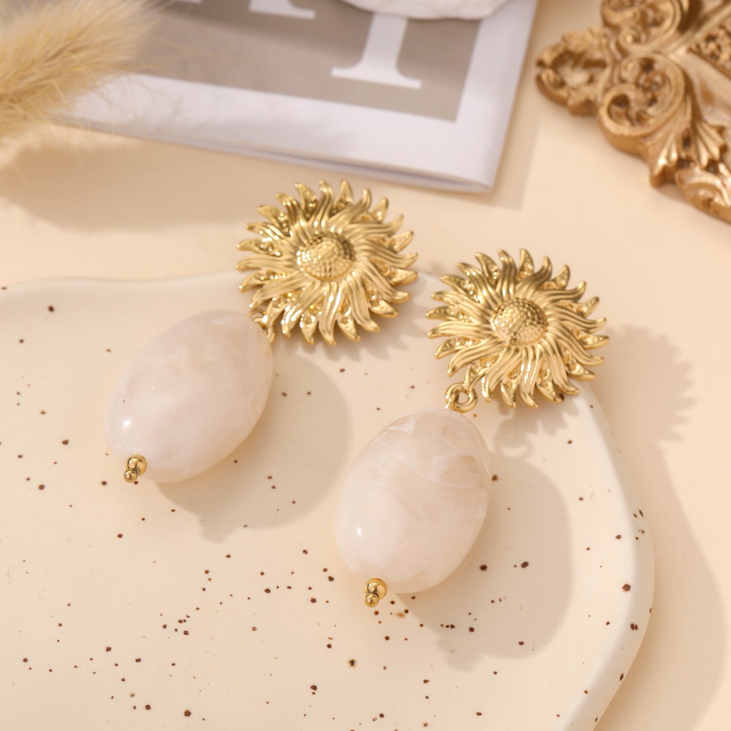 Boucle d’oreille SOLEILA