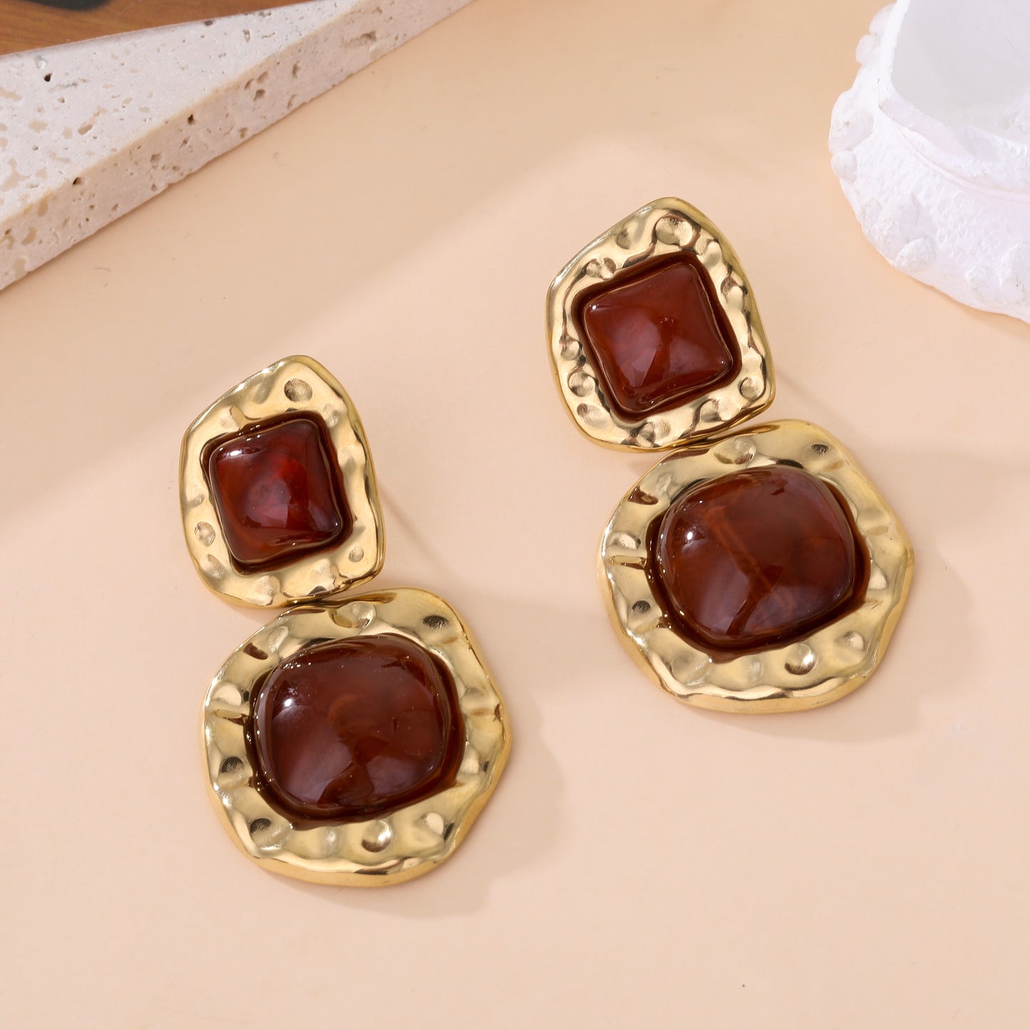 Boucle d’oreille AMBRE