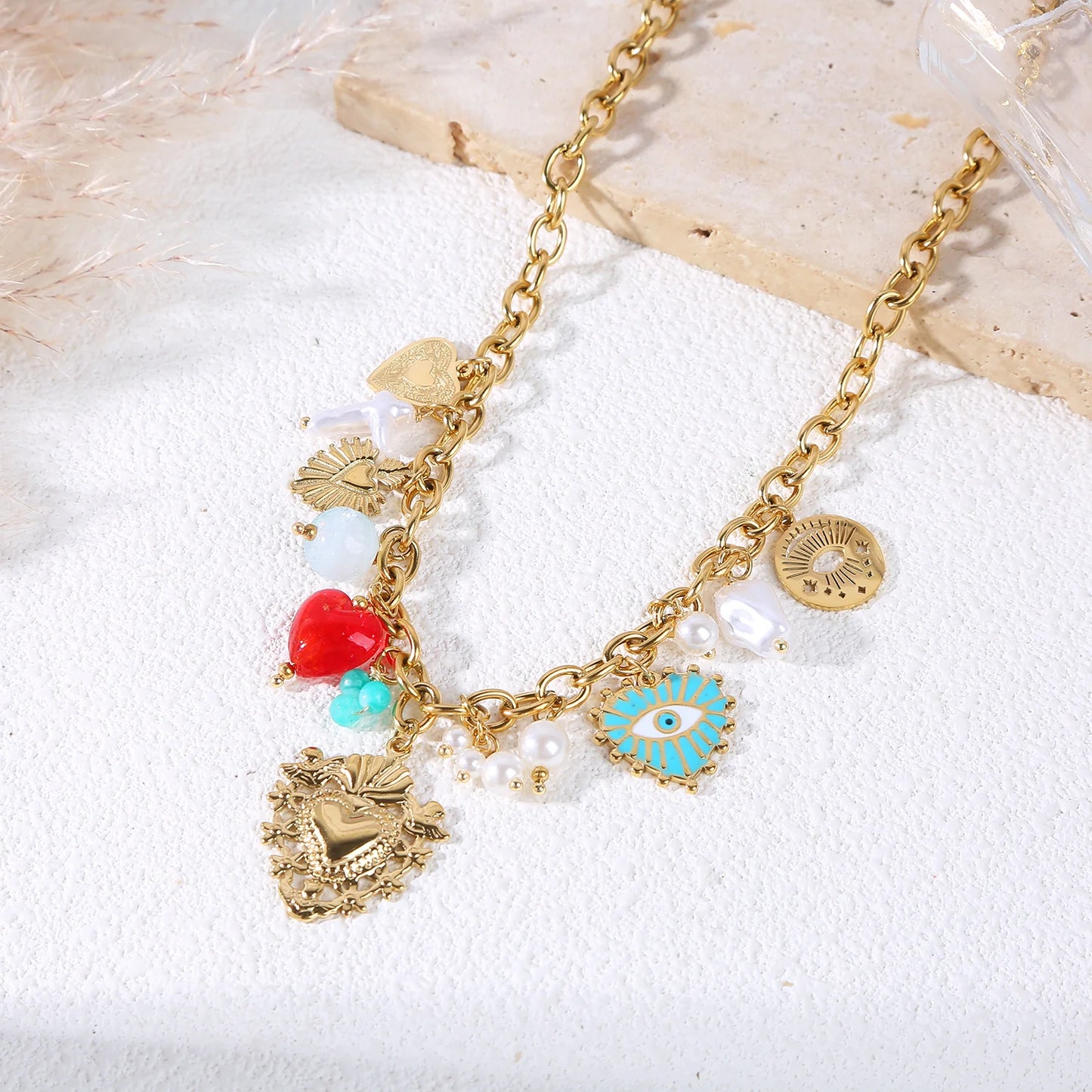 Collier breloque DINIA