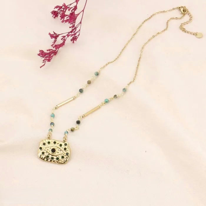 Collier PIERRE oeil