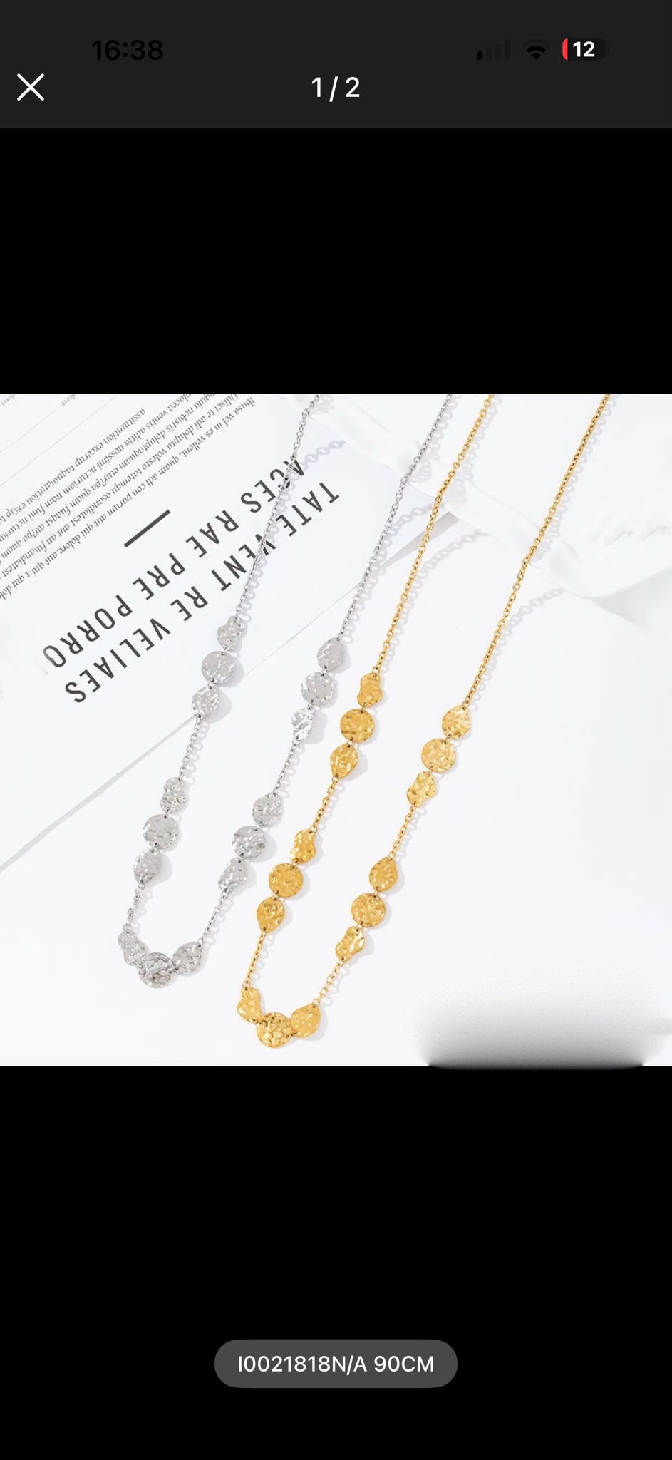 Collier SAUTOIR INA
