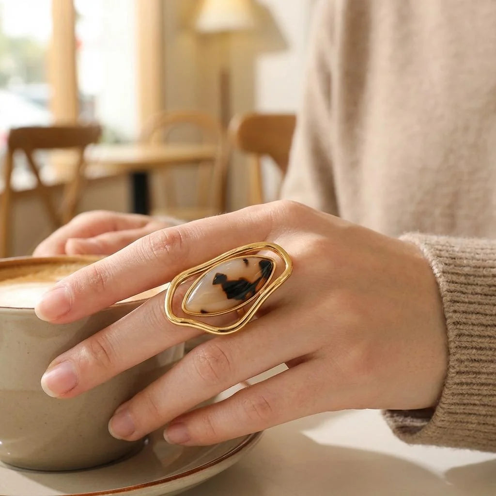 Bague LÉOPARD LUNA