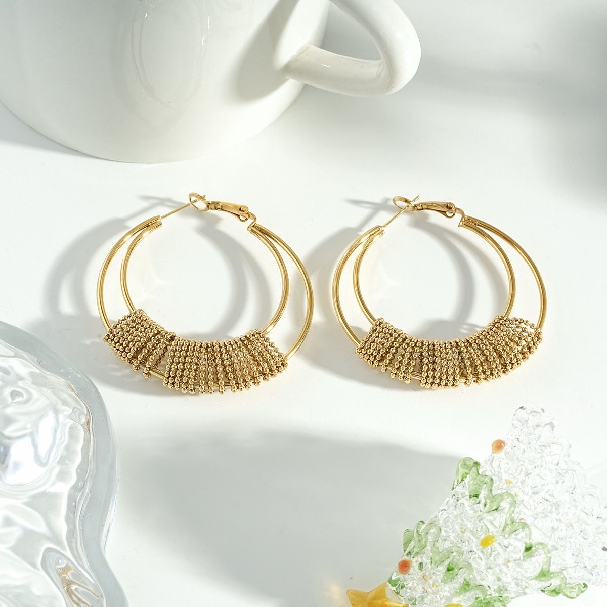 Boucle d’oreille créole ELA