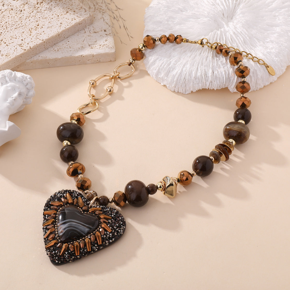 Collier cœur ALINE