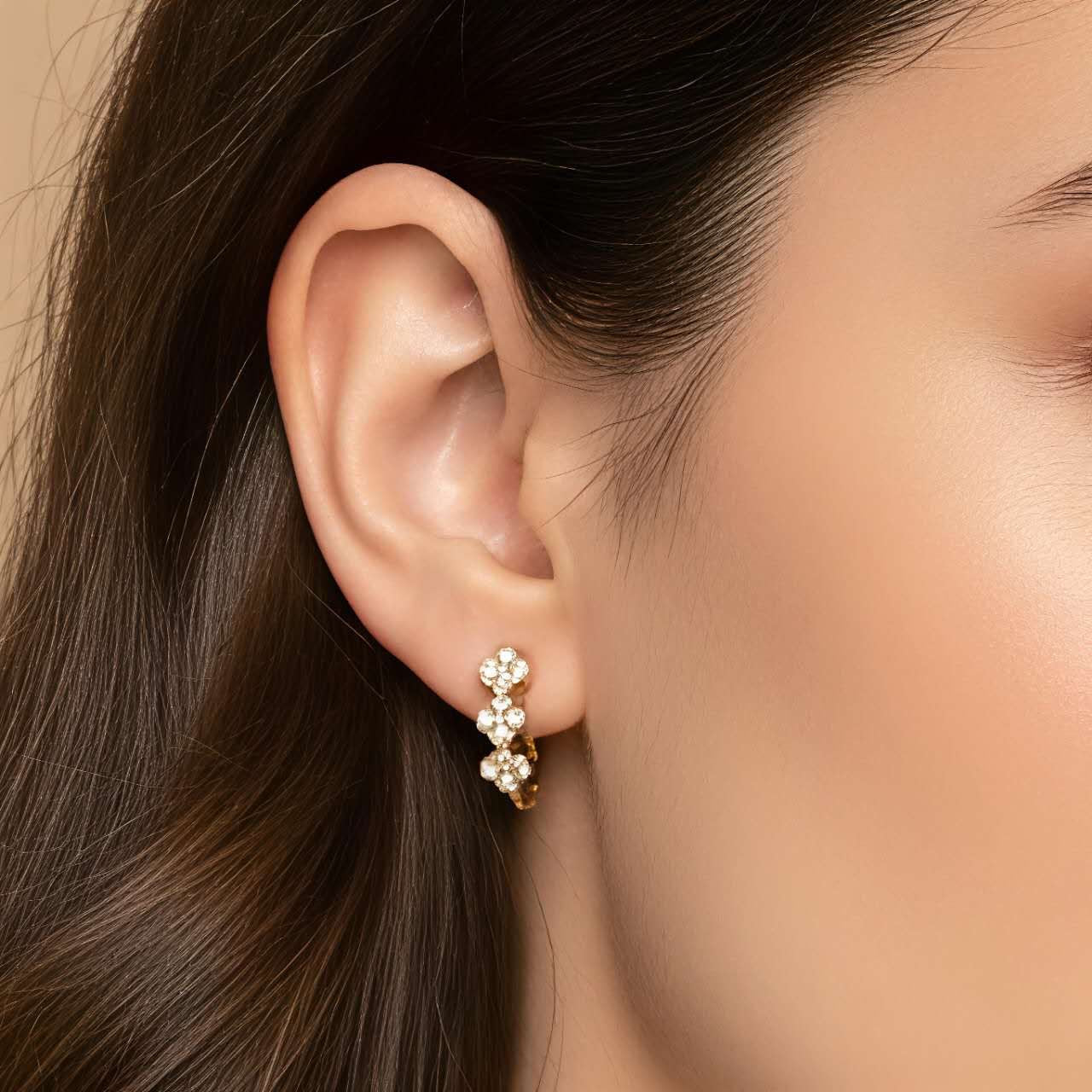 Boucle d’oreille créole STRASSY