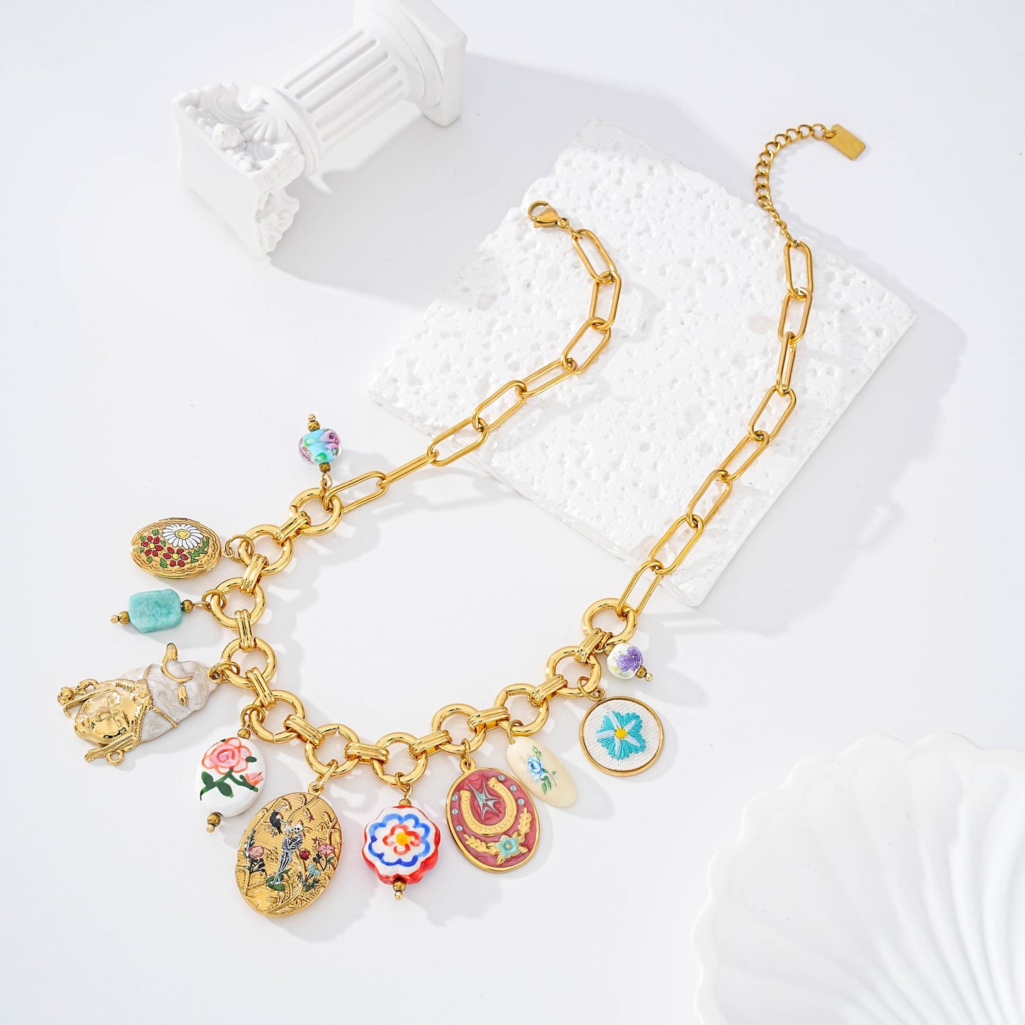 Collier breloque LISA