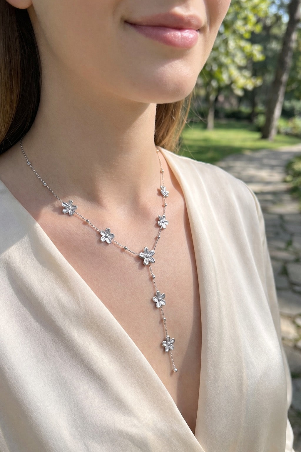 Collier Y FLEUR FANNY