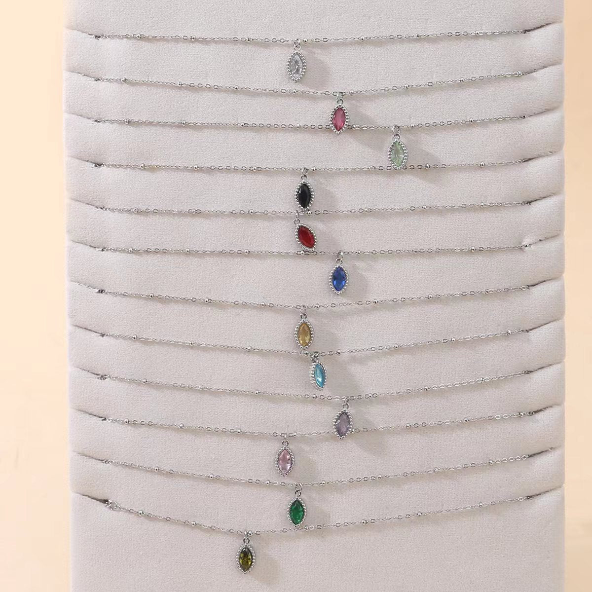 Collier UNIQUE COLOR ARGENT