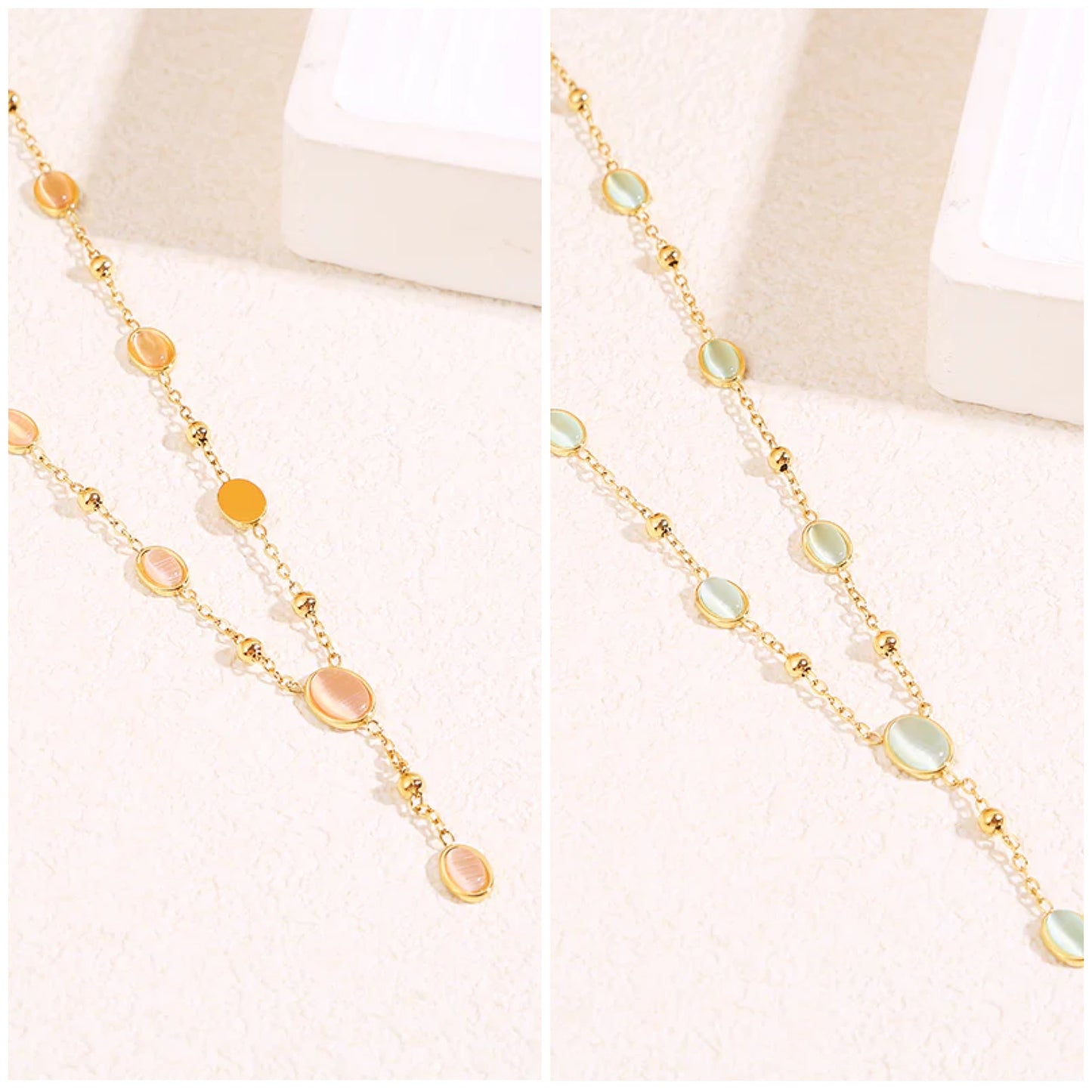 COLLIER Y ŒIL TIGRE