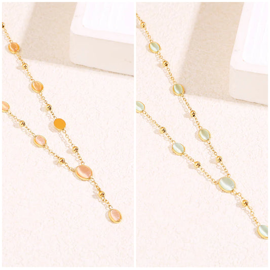 COLLIER Y ŒIL TIGRE