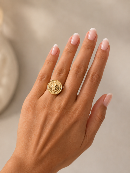 Bague pièce LONA