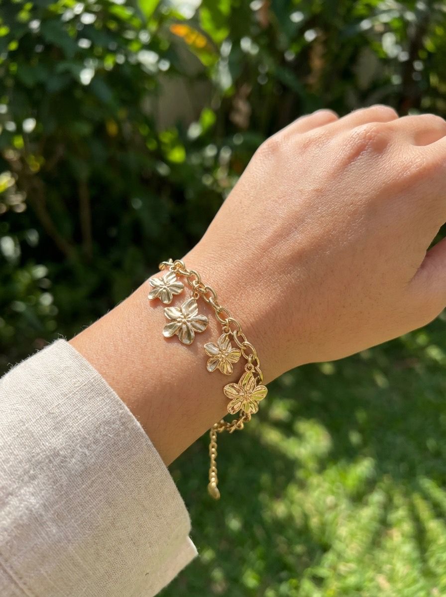 Bracelet FLEUR LOLA dispo ARGENTE