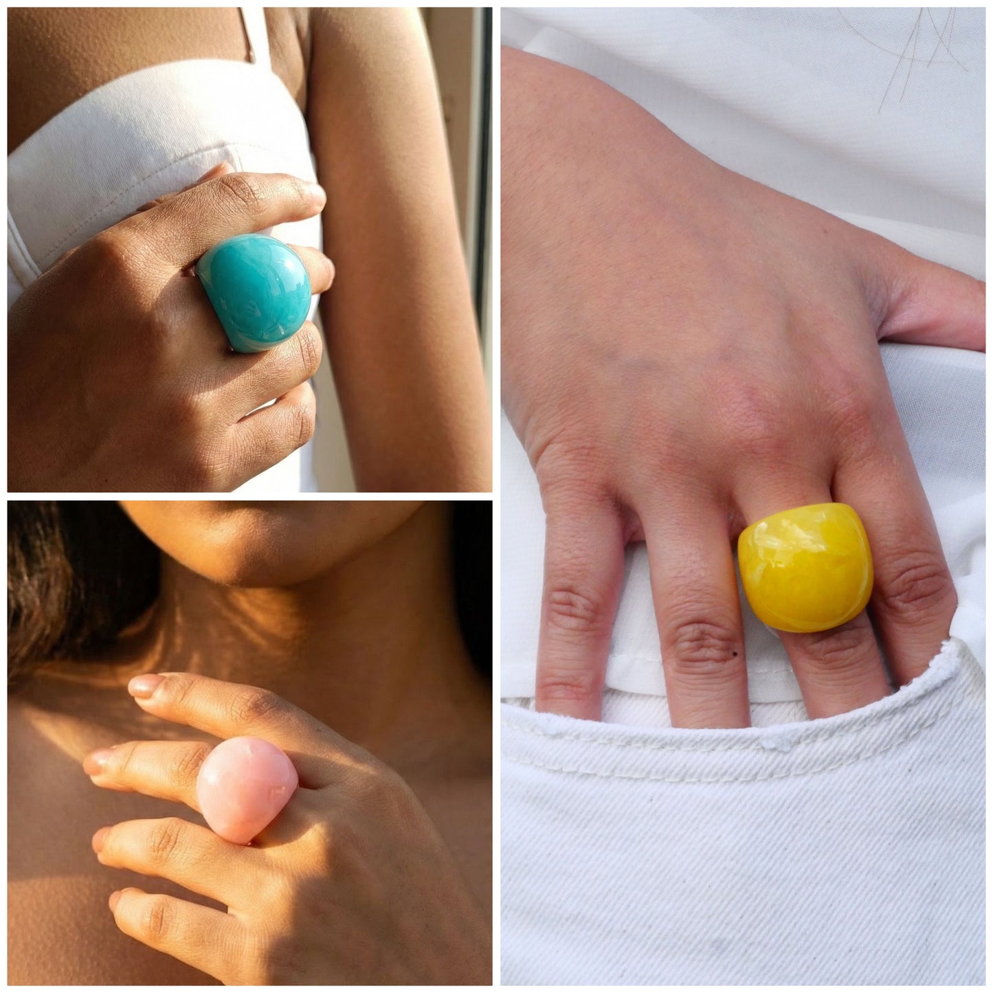 Bague RÉSINE