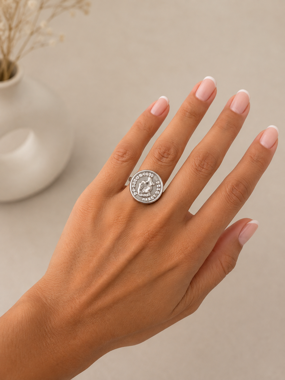 Bague pièce LONA