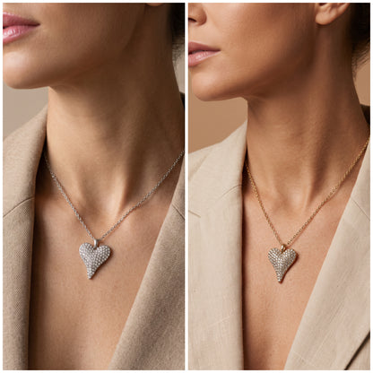 Collier CŒUR LUCYA