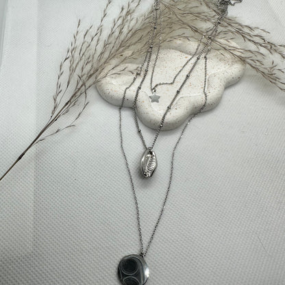 Collier COQUILLAGES ARGENT