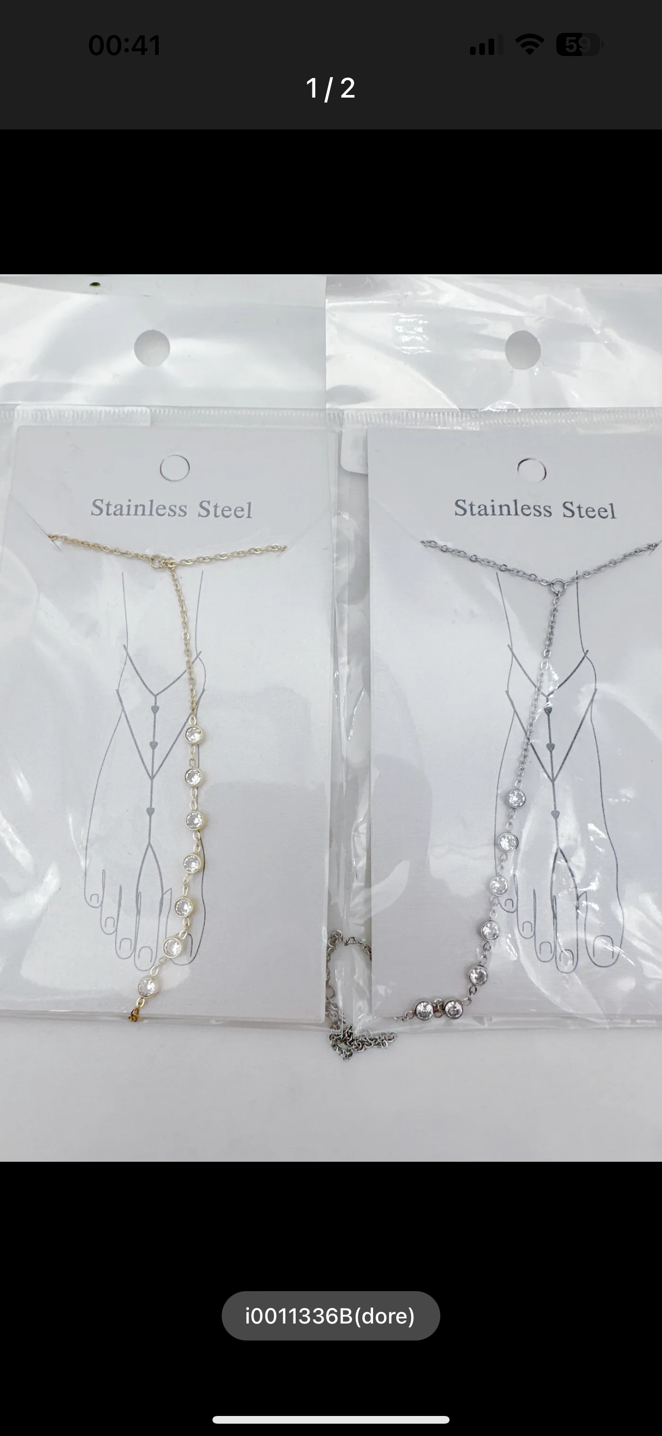 Bracelet cheville ELISA