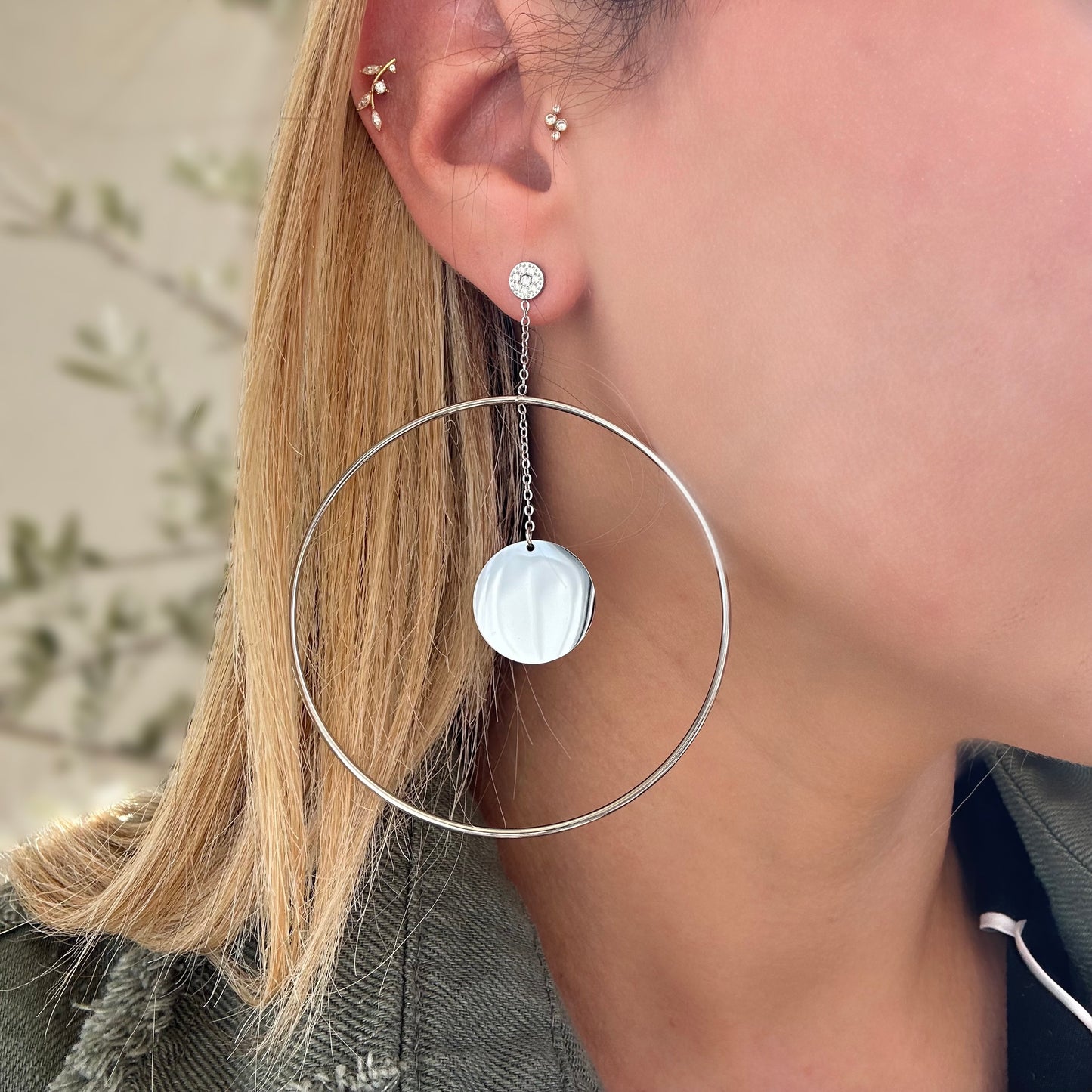 Boucle d’oreille CRÉOLE ILIA