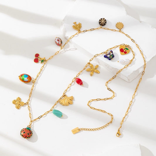 Collier breloque SAUTOIR LANA