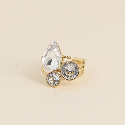 BAGUE CRYSTAL GOUTTE