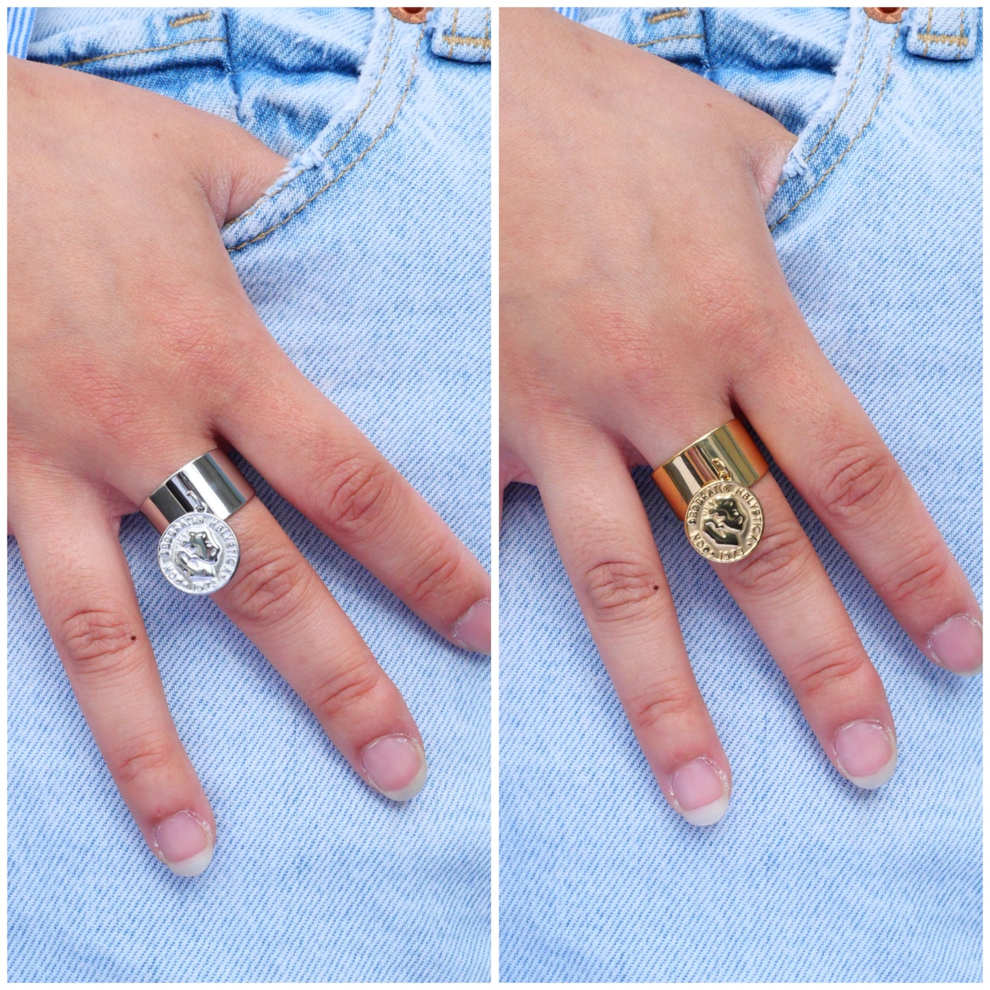 Bague breloque PIÈCE