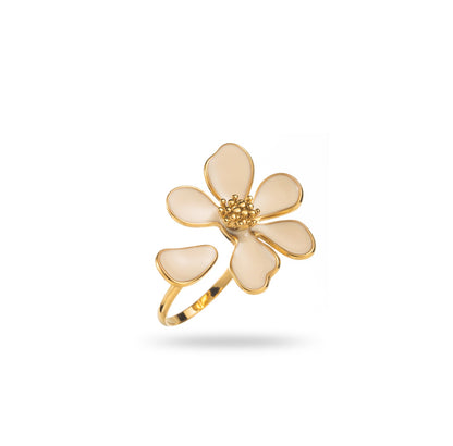 Bague FLEURIE CORAIL