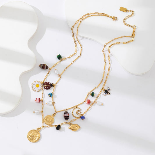 Collier breloque LYLY