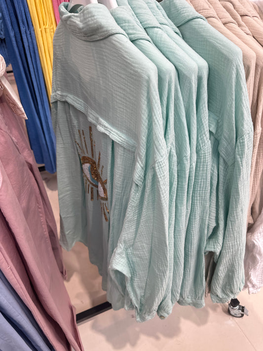 Chemise ŒIL TAILLE UNIQUE 48