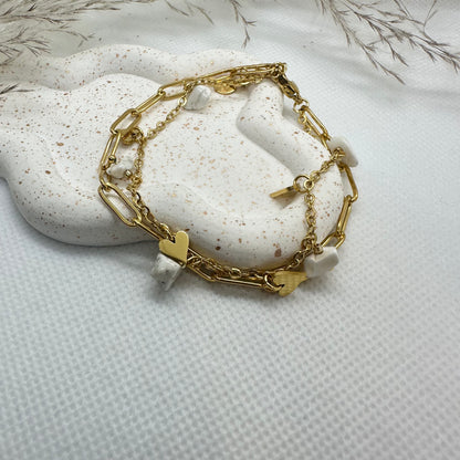 Bracelet DOUBLE TURBLANC