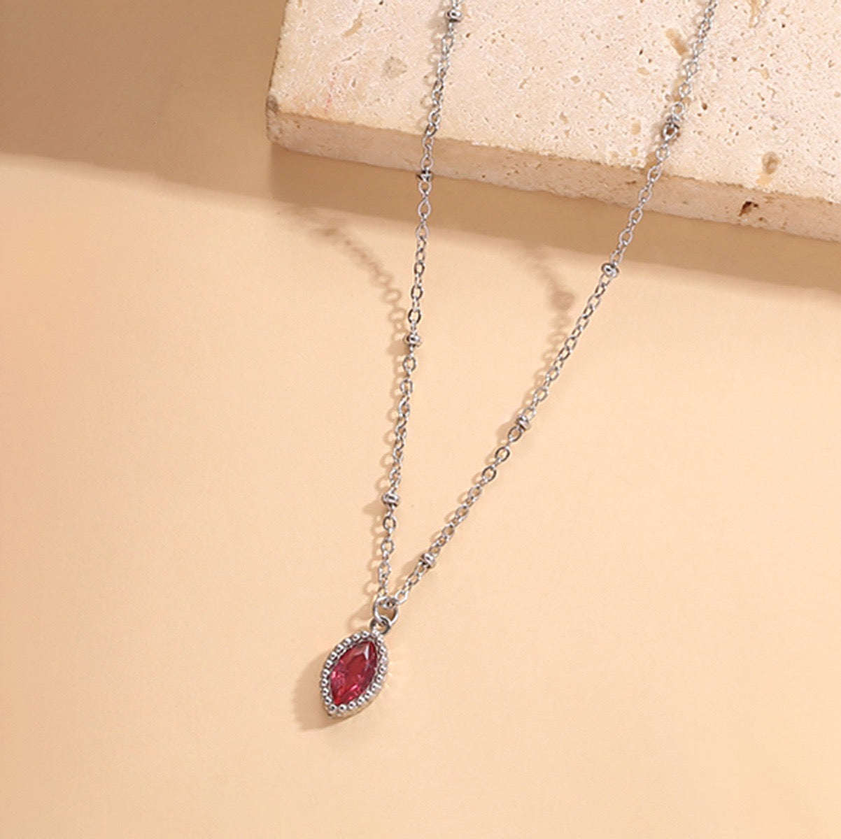 Collier UNIQUE COLOR ARGENT