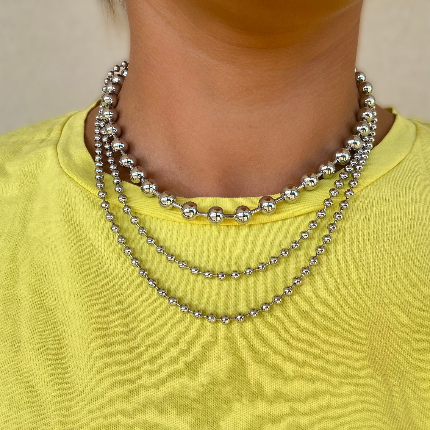 Collier TRIPLE BOLI