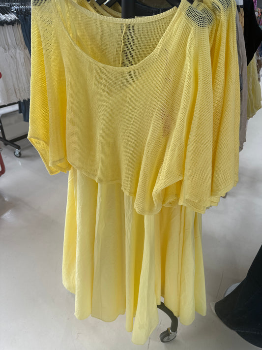 Ensemble robe JAUNE