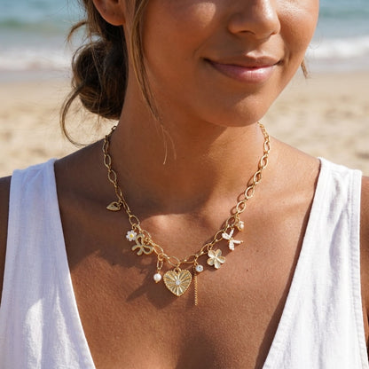 Collier Breloque CŒUR LISA