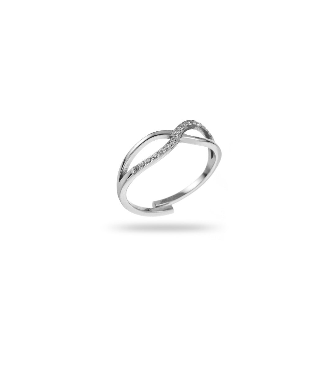 Bague INFINI STRASS